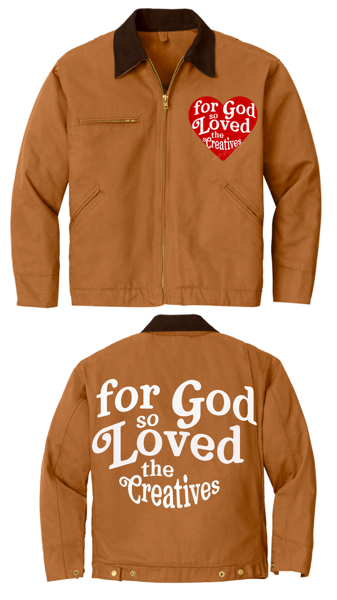 "Work With Love" Work Jacket